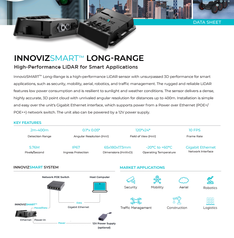 InnovizSMART Datasheet